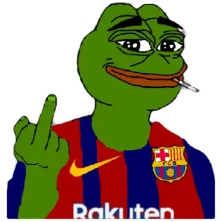 🖕 emoji Barca Collection Telegram sticker 19 of 43