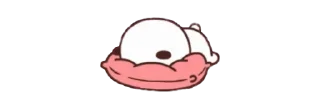 😴 emoji Cute2☺️ @MochaStickers Telegram sticker 5 of 50