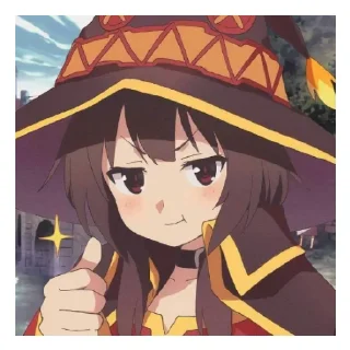 Sticker from MEGUMIN(TOMEKI)