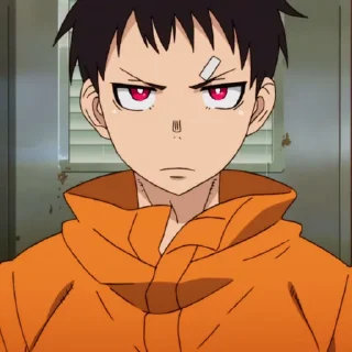 🗝 emoji shinra kusakabe @JustSomeBullshit Telegram sticker 8 of 65