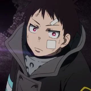 🕸 emoji shinra kusakabe @JustSomeBullshit Telegram sticker 7 of 65