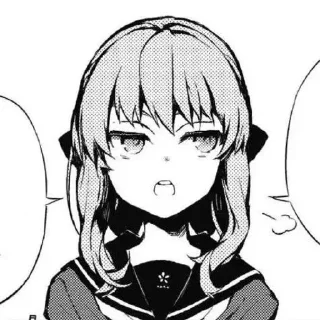 🌟 emoji ✠ Shinoa || Manga ※ @KesitoMania Telegram sticker 15 of 55