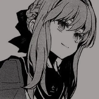 🌟 emoji ✠ Shinoa || Manga ※ @KesitoMania Telegram sticker 9 of 55