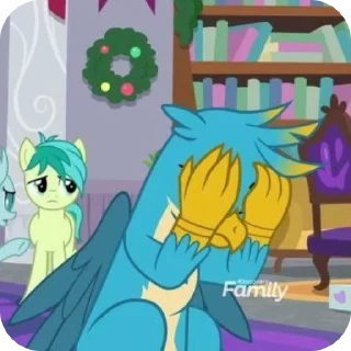 🤍 emoji Галлус грифон Telegram sticker 19 of 50