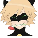 Sticker from Miraculous ladybug & cat noir