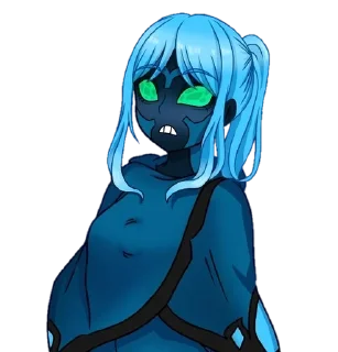 👩 emoji Frío's Chaquetrix Pack Telegram sticker 6 of 7
