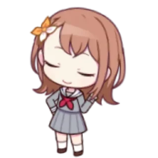 🍣 emoji ꒰ 🍑 ꒱minori hanasato@cattseas Telegram sticker 17 of 120