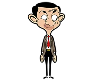 😏 emoji Mr Bean @MBean1 Telegram sticker 6 of 39