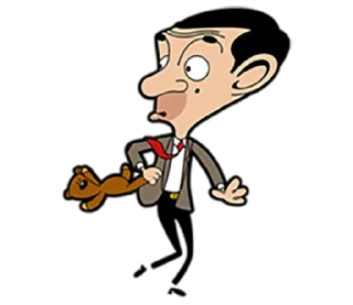 Sticker from Mr Bean @MBean1