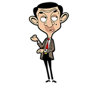 Sticker from Mr Bean @MBean1