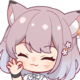 👌 emoji 美月もも Telegram sticker 9 of 35