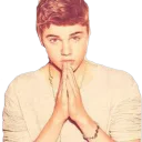 🙏 emoji Justin Bieber Telegram sticker 5 of 16