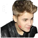 💋 emoji Justin Bieber Telegram sticker 15 of 16
