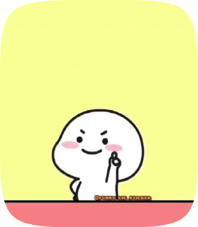 😌 emoji @funny_gif_sticker👈همش اینجا Telegram sticker 10 of 50
