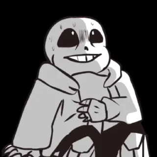 ❄️ emoji •/ Sans /• by : @Undertale_Stickers Telegram sticker 20 of 37