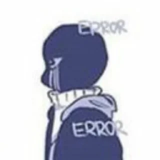⚠️ emoji Error sans by : @Undertale_stickers Telegram sticker 10 of 54