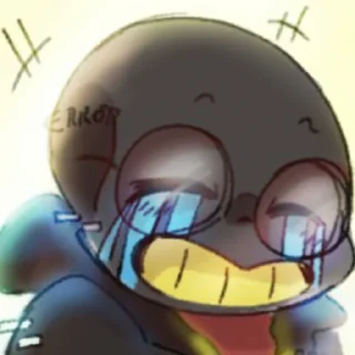 ⚠️ emoji Error sans by : @Undertale_stickers Telegram sticker 5 of 54