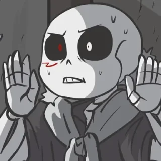 ❌ emoji •× Cross ×• by : @Undertale_Stickers Telegram sticker 18 of 80