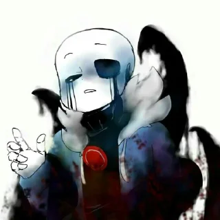 🌸 emoji Killer sans by : @Undertale_Stickers Telegram sticker 18 of 76