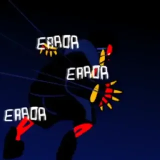 🖤 emoji Error sans by : @Undertale_stickers Telegram sticker 21 of 54