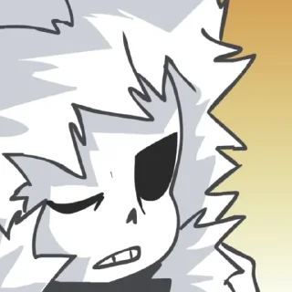 ❌ emoji •× Cross ×• by : @Undertale_Stickers Telegram sticker 20 of 80
