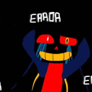 💙 emoji Error sans by : @Undertale_stickers Telegram sticker 23 of 54