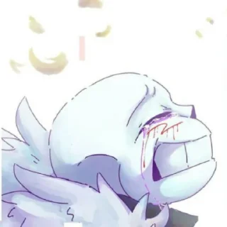 ❌ emoji •× Cross ×• by : @Undertale_Stickers Telegram sticker 12 of 80