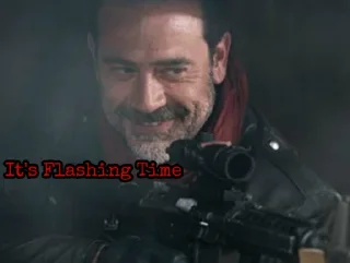 Sticker from Negan