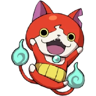 Sticker from Yo-Kai Watch: Jibanyan  by @Il_Ninja_Verde