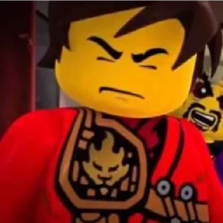 😠 emoji Ninjago: Kai | @Il_Ninja_Verde Telegram sticker 19 of 40