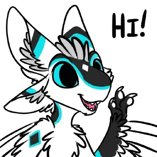 👋 emoji Avali Geri Telegram sticker 7 of 17