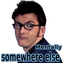 🤓 emoji David Tennant Telegram sticker 21 of 106
