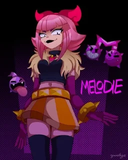 🌟 emoji ♡゙  Melodie ⊹[🎤୨ ❕ ୧ 💖] Telegram sticker 24 of 32