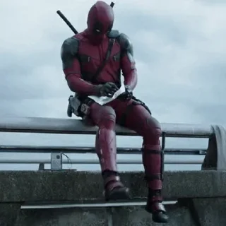 Sticker from Deadpool | @Gangsta