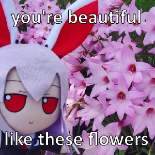 🌷 emoji Fumo Telegram sticker 21 of 50