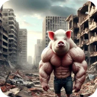 💪 emoji Пеніс кабаніщя Telegram sticker 23 of 27