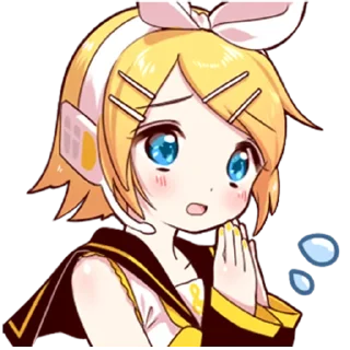 🙏 emoji HATSUNE MIKU @Nekostickerss Telegram sticker 13 of 25
