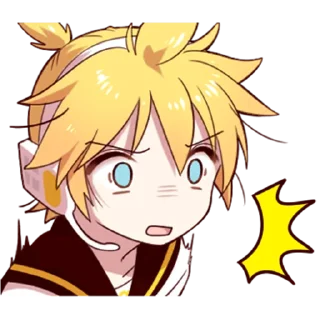😟 emoji HATSUNE MIKU @Nekostickerss Telegram sticker 12 of 25