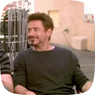 😂 emoji Tony stark Telegram sticker 8 of 41