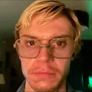 😐 emoji Jeffrey Dahmer ♥️ Telegram sticker 7 of 8