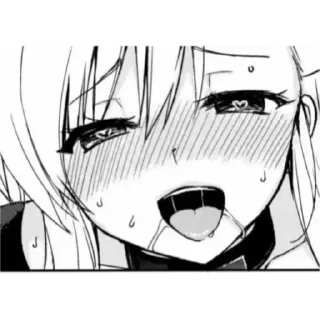 Sticker from @the_channels_of_walter Ahegao Hentai.