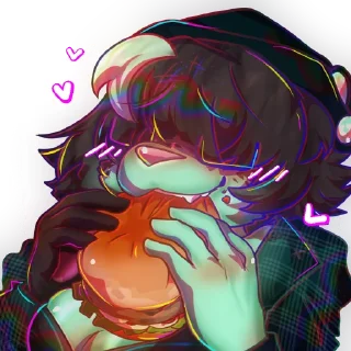 🍔 emoji Minty by @vird_the_bird Telegram sticker 8 of 29