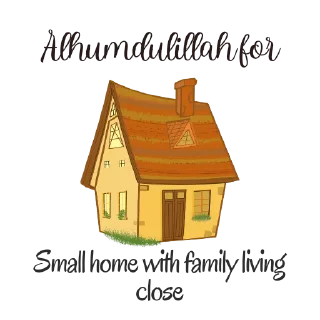 🏡 emoji @AlTawwabeen - Alhumdulillah Telegram sticker 11 of 57