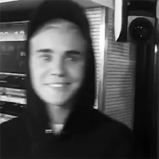 😁 emoji JustinBieber @StickersByBoggi Telegram sticker 8 of 50