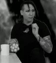 😐 emoji Marilyn manson @Ygi_sdt Telegram sticker 11 of 44