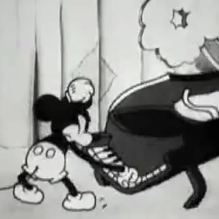 👊 emoji Old Disney cartoons @CenterOfSticker Telegram sticker 22 of 31