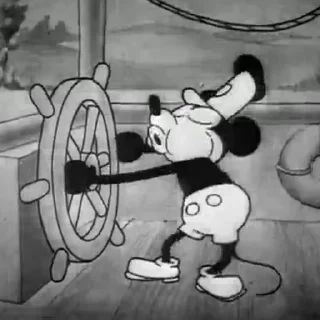 Sticker from Old Disney cartoons @CenterOfSticker