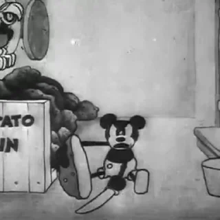 Sticker from Old Disney cartoons @CenterOfSticker