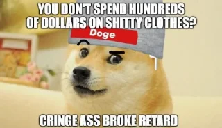 😤 emoji Doge and Cheems Telegram sticker 13 of 69