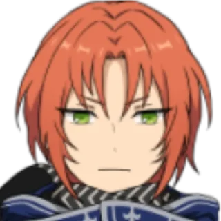 😐 emoji ENSEMBLE STARS LEORITSUIZU Telegram sticker 10 of 96